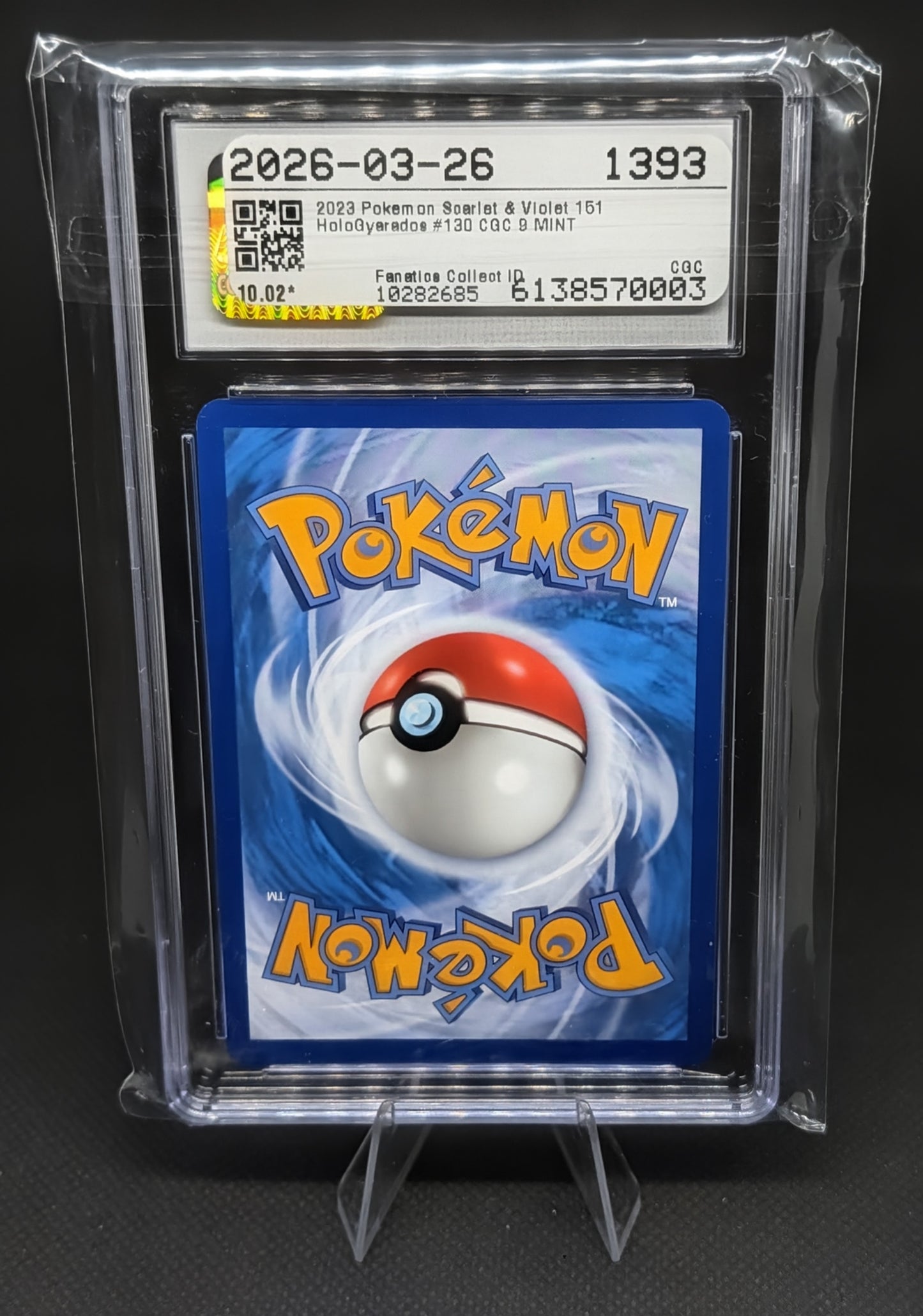 Gyarados Scarlet & Violet CGC 9: Elevate Your Pokémon Collection with This Stunning Card