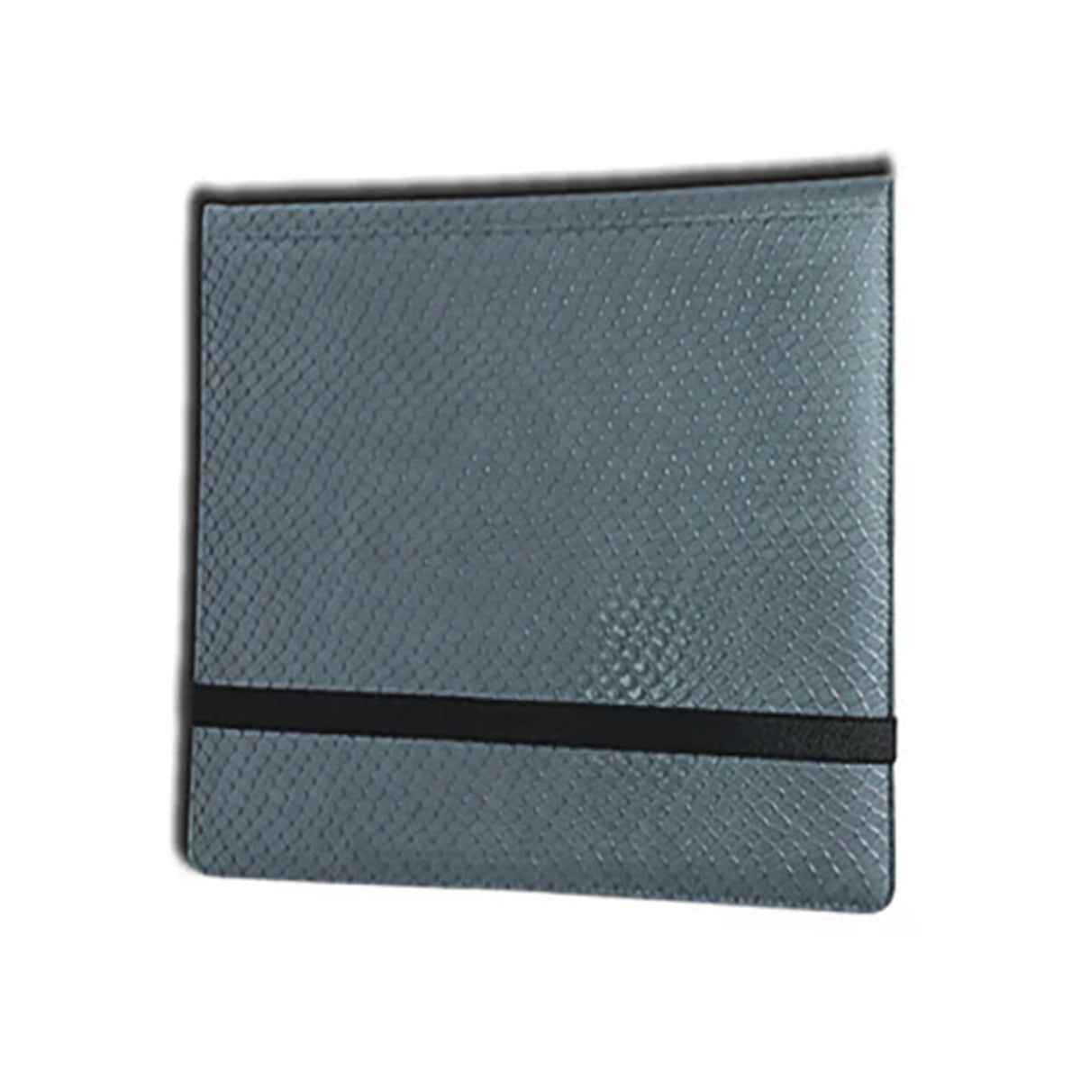 3X4 12 Pocket Dragon Hide Grey Binder