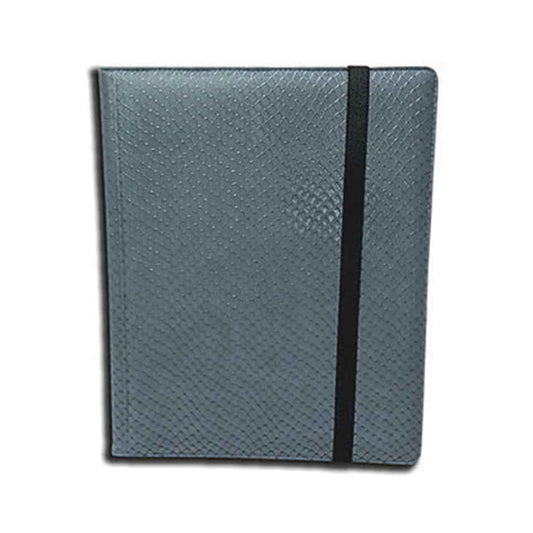 4 Pocket Dragon Hide Grey Binder