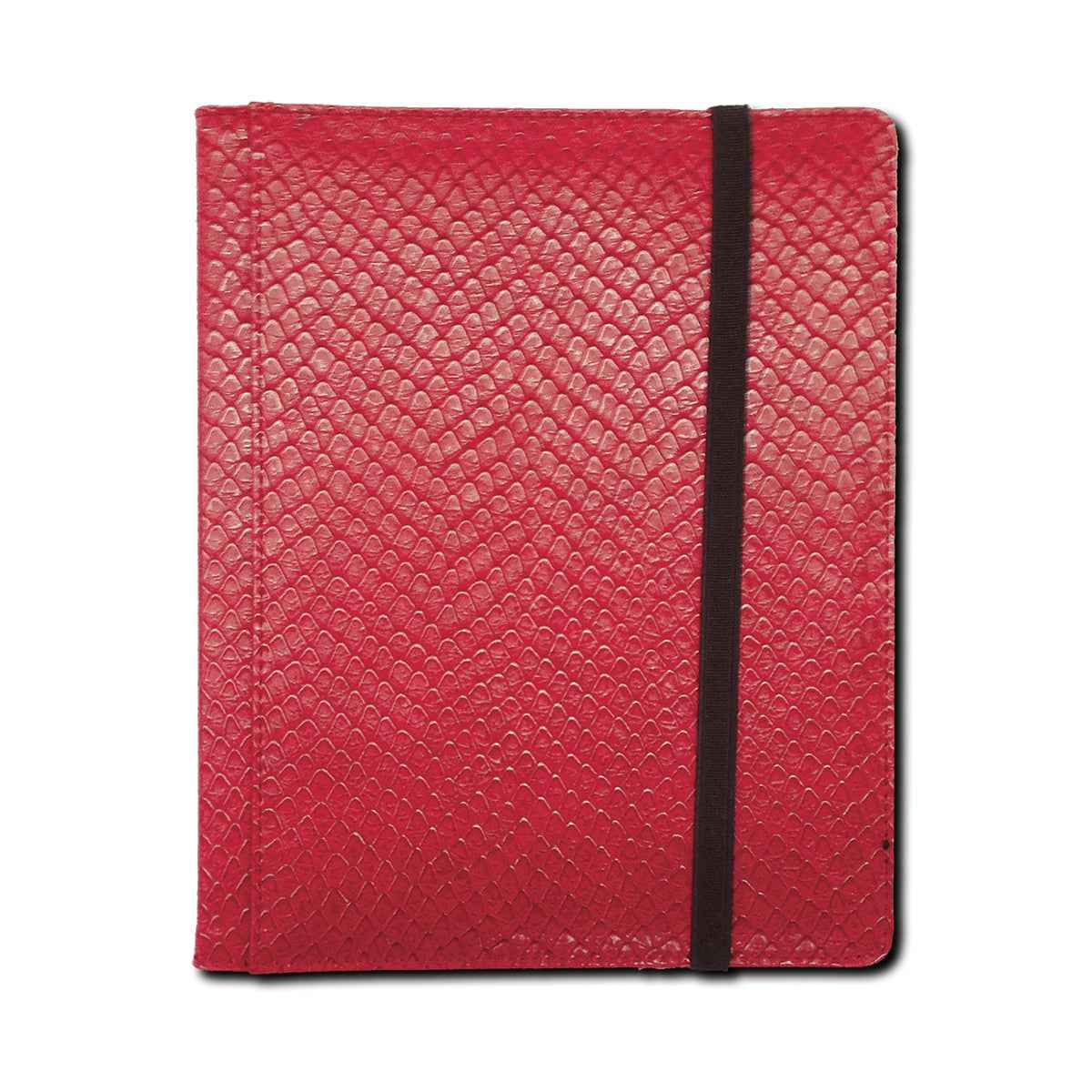 4 Pocket Dragon Hide Red Binder