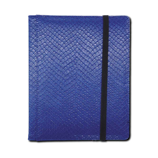 4 Pocket Dragon Hide Blue Binder