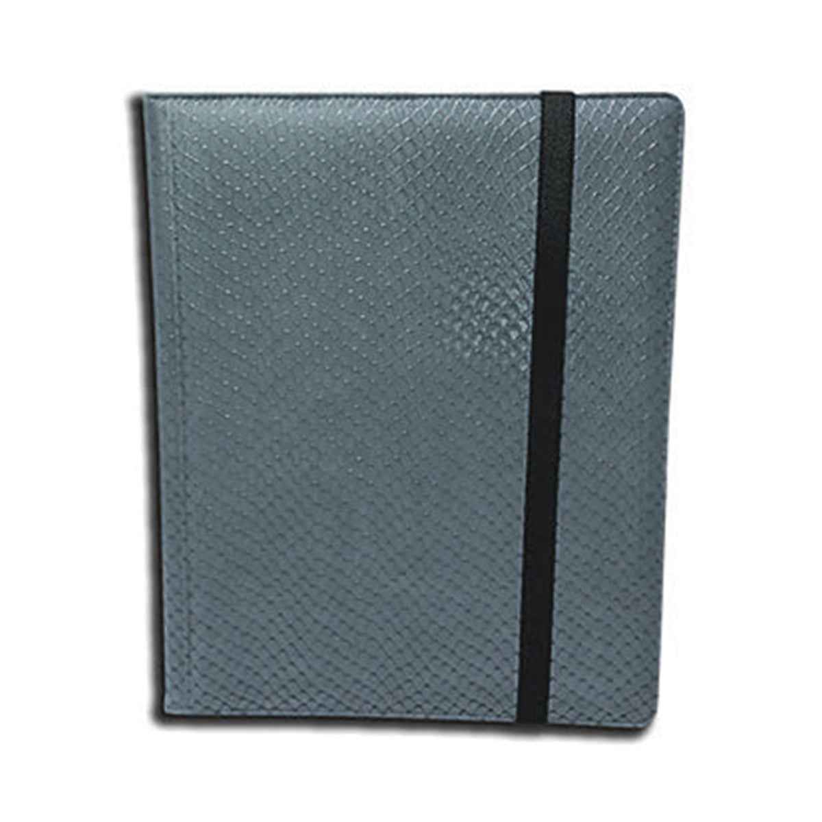 9 Pocket Dragon Hide Grey Binder