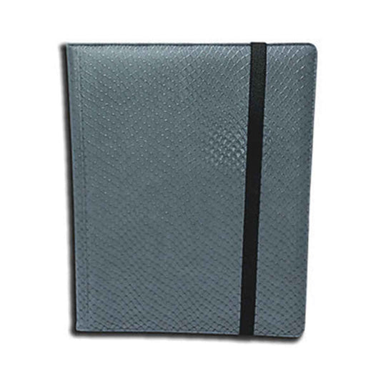 9 Pocket Dragon Hide Grey Binder