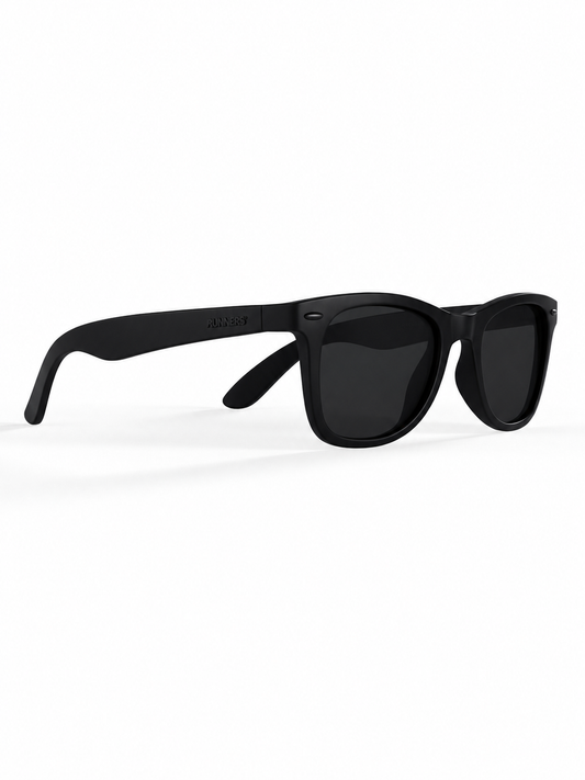 Lunettes de soleil de sport carrées Blackout - Polarisation UV400 pour hommes et femmes