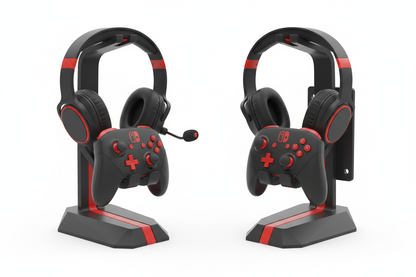 3D Printed Gaming Station — Controller & Headset Dock