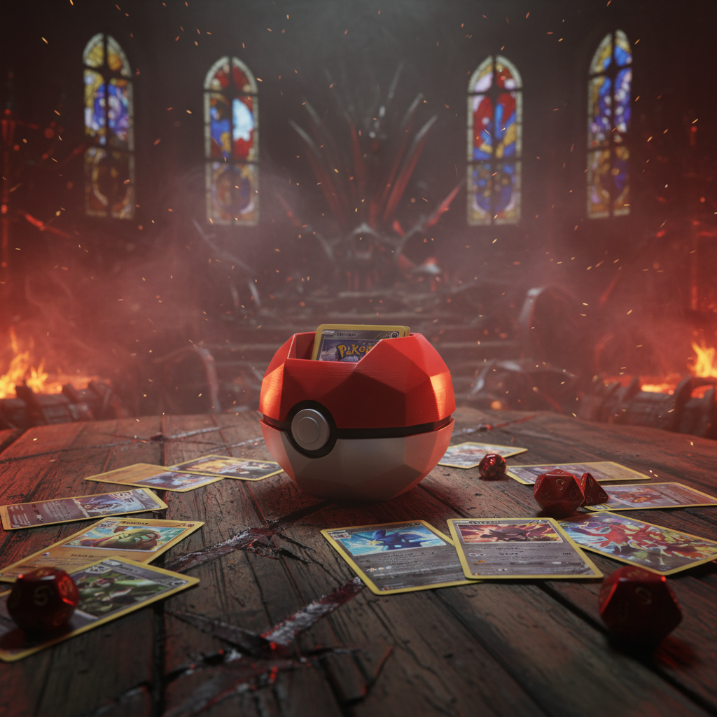 Custom 3D Printed Pokémon Card Box – Small