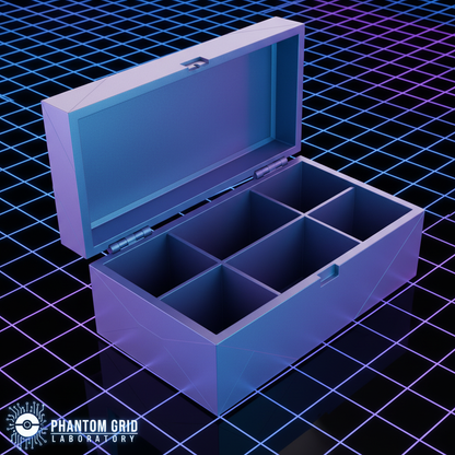 Custom 3D Printed Pokémon Card Box – Large
