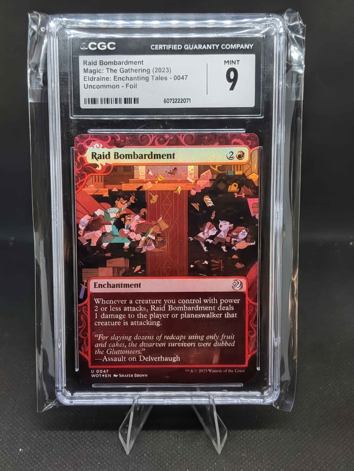 Raid Bombardment CGC 9