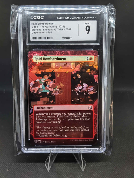 Raid Bombardment CGC 9
