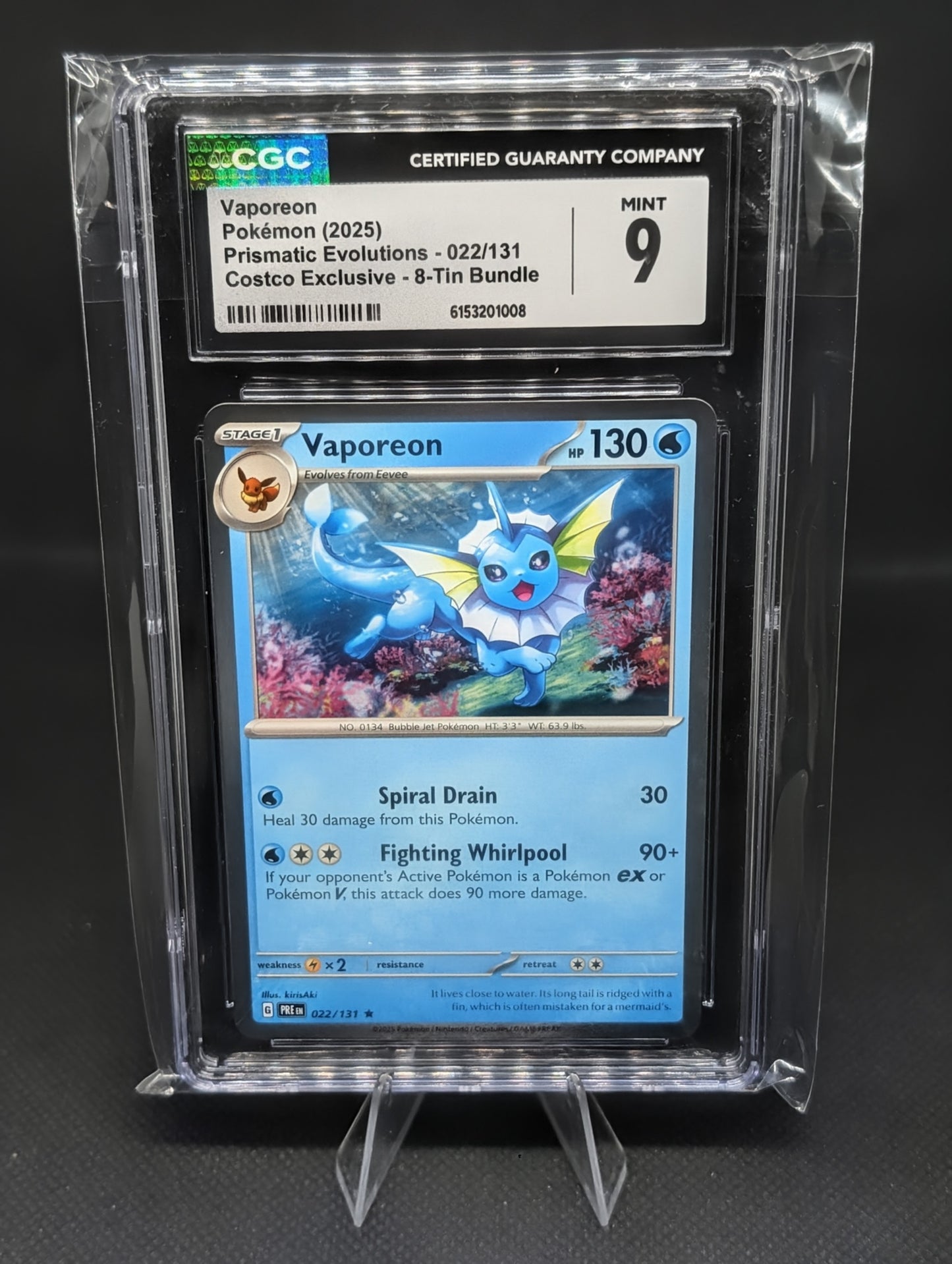 Carte Évolutions Prismatiques de Vaporeon : Un ajout éblouissant à votre collection
