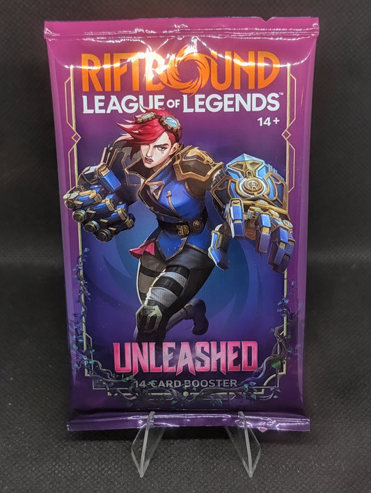Riftbound League Of Legends: Unleased Booster Pack!