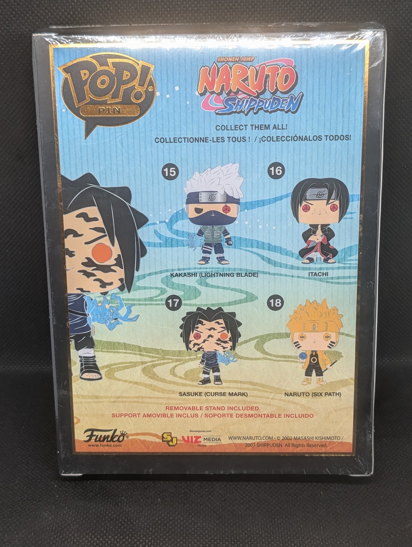 Sasuke #17 Funko Pin!