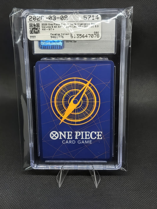 Trafalgar Law Promo Illustration Box Volume 6 Alt Art #P-093 CGC 8.5 NM-MT+