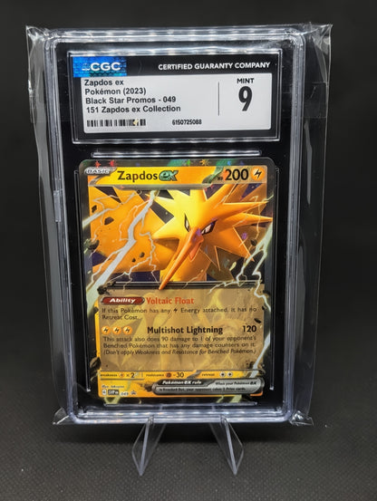 Zapdos EX Black Star Promo Card - A Must-Have for Every Collector