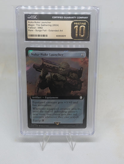 Lanzador Nuka-Nuke 0962 CGC Pristine 10 *Surge Foil*