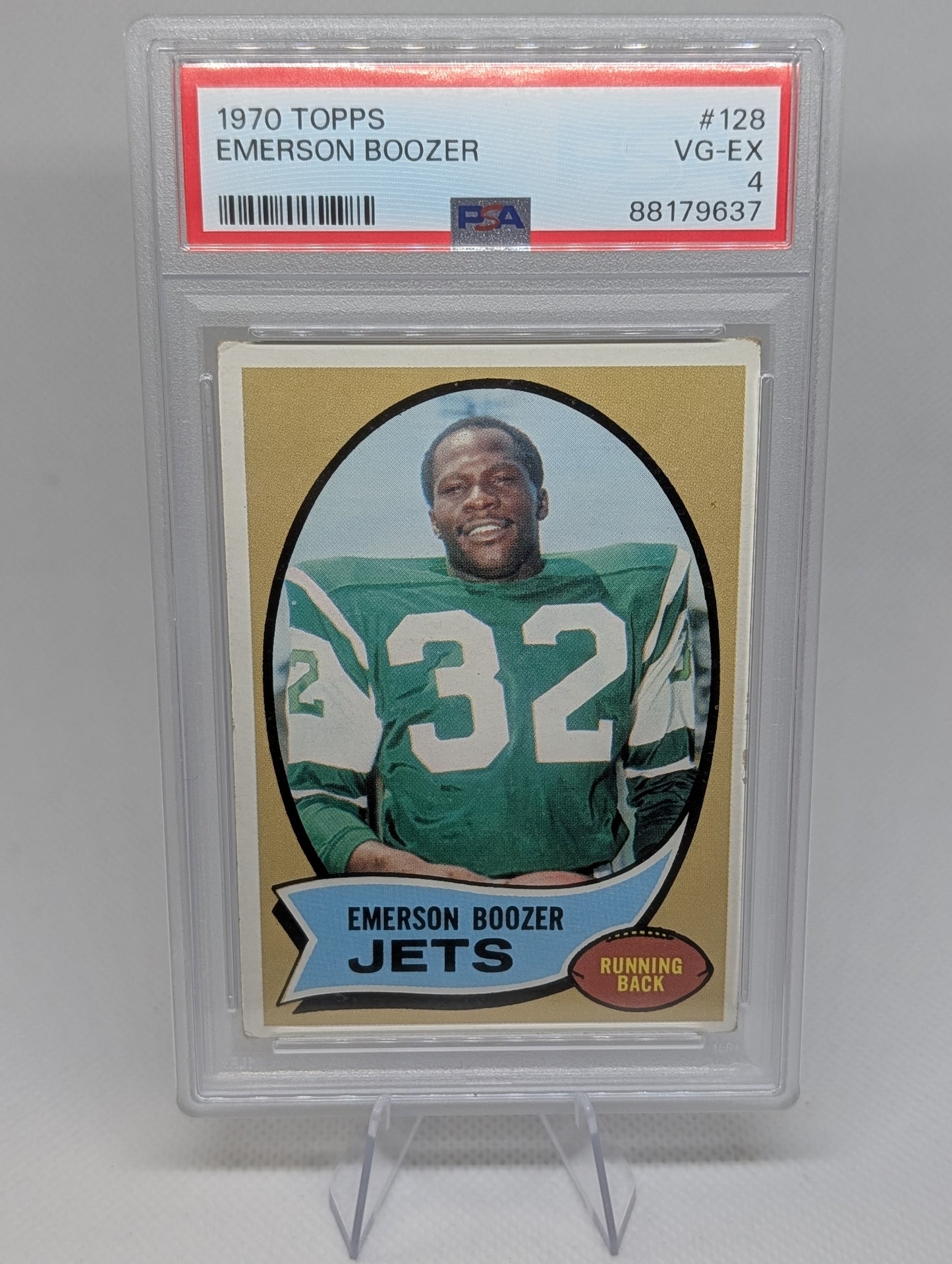 1970 Topps Emerson Boozer #128 PSA 4