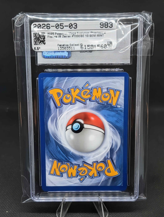 Zacian Phantasmal Flames CGC 10