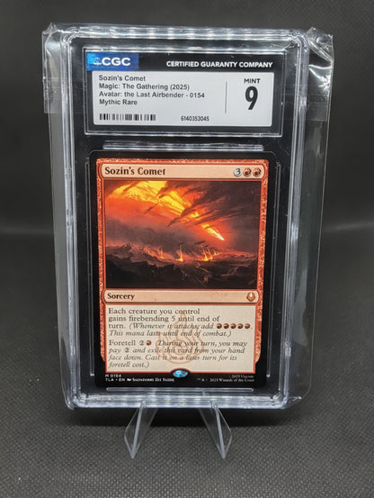 Avatar Collectible: Sozin's Comet CGC 9 MTG Graded Card