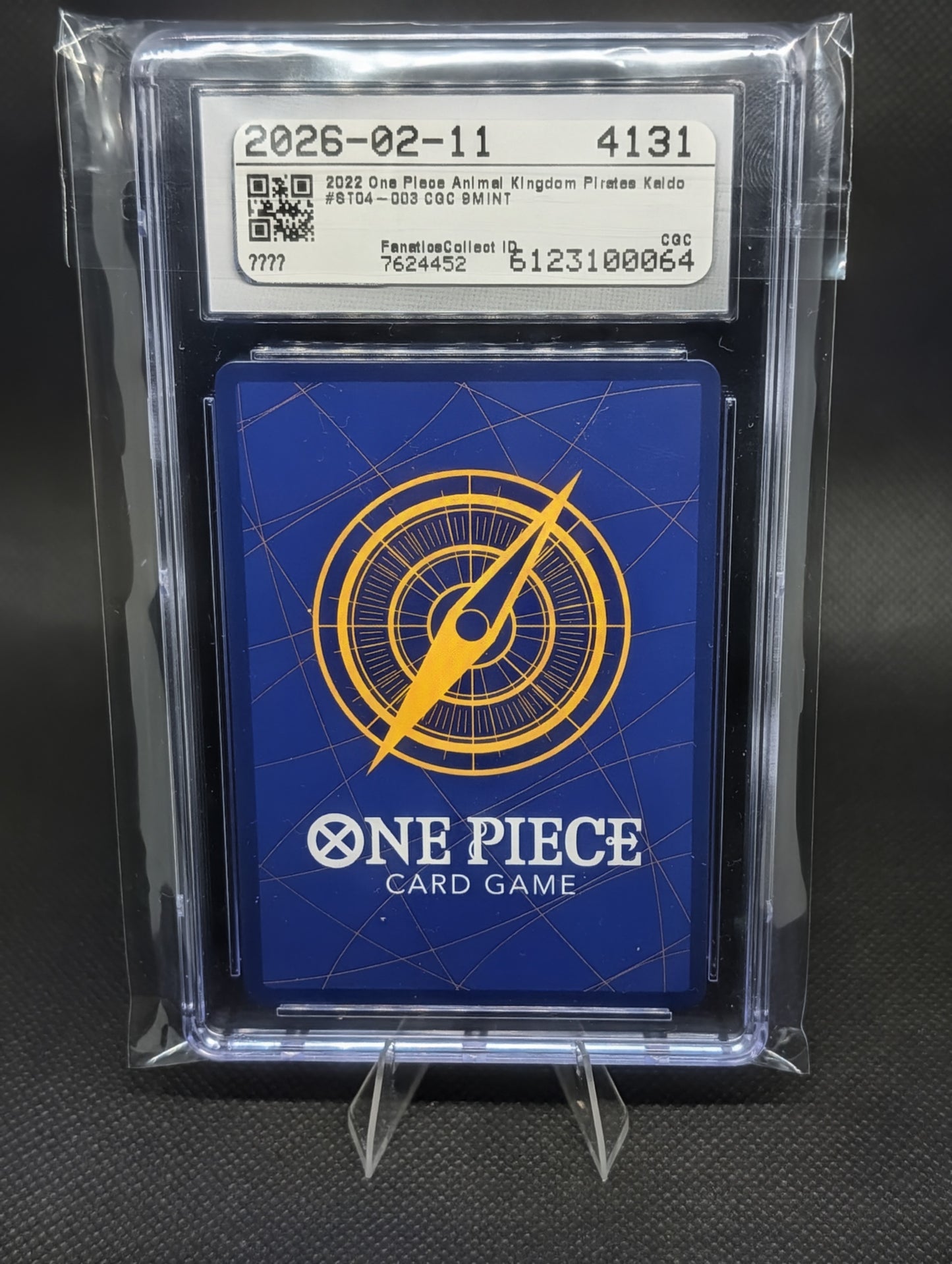 Discover the 2022 Kaido Animal Kingdom Pirates Card - CGC 9 MINT!