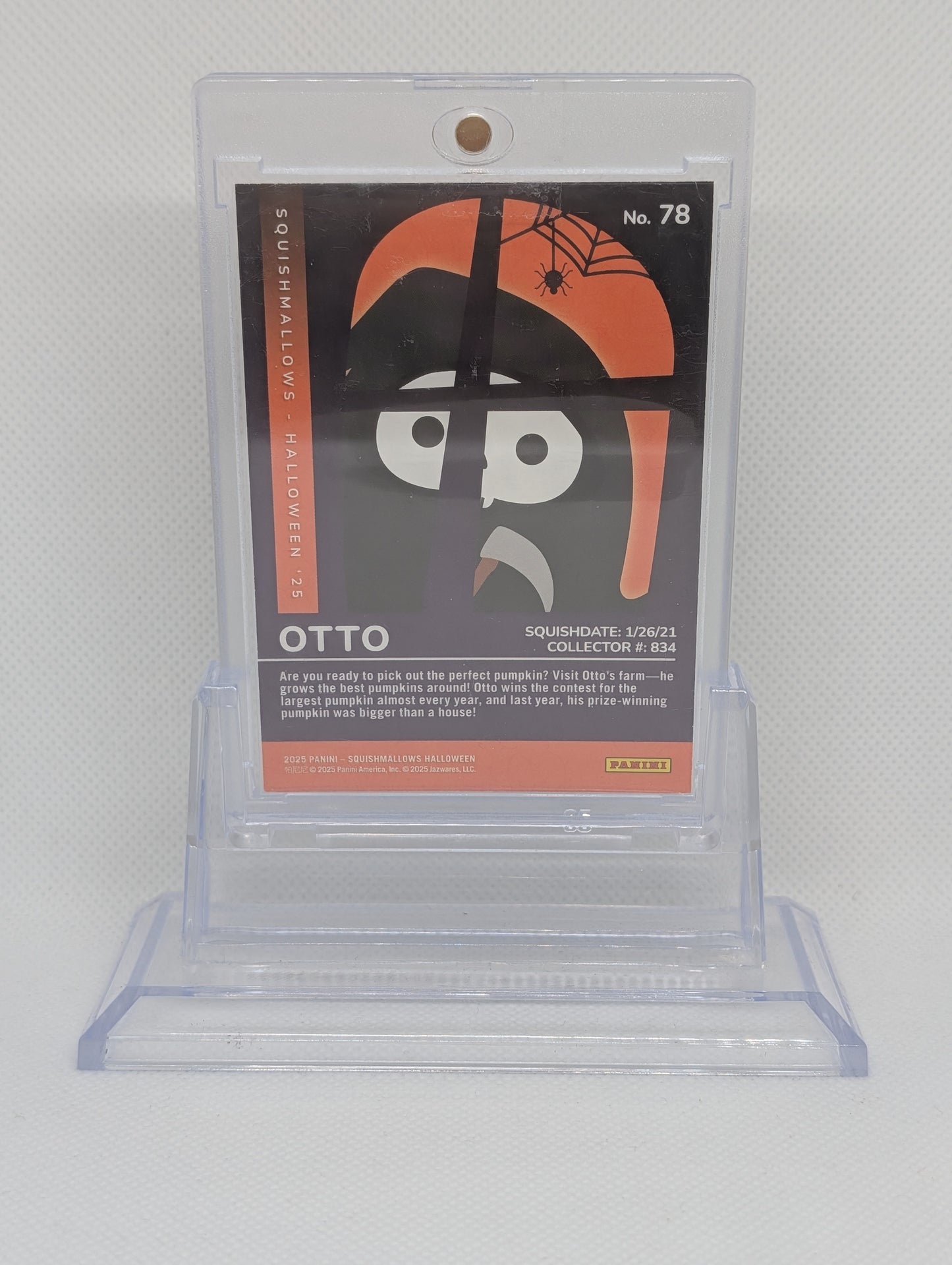 Panini Squishmallow Halloween Otto #78 Serialized 045/149