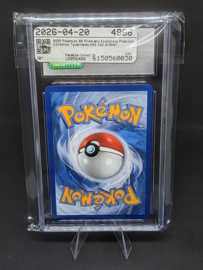 Unlock the Power of Tyranitar Prismatic Evolutions CGC 9 - A Must-Have for Collectors