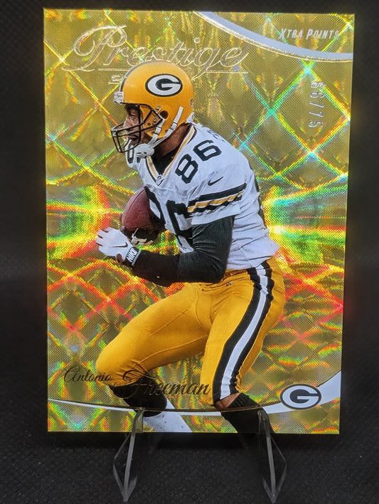 2023 Panini Prestige Xtra Points Antonio Freeman Green Bay Packers No. 108 Serial Number 66/75