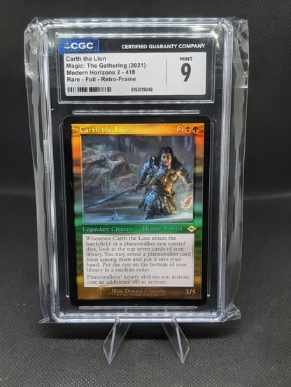 Magic: Carth the Lion #418 (CGC 9) – Investment-Grade MTG