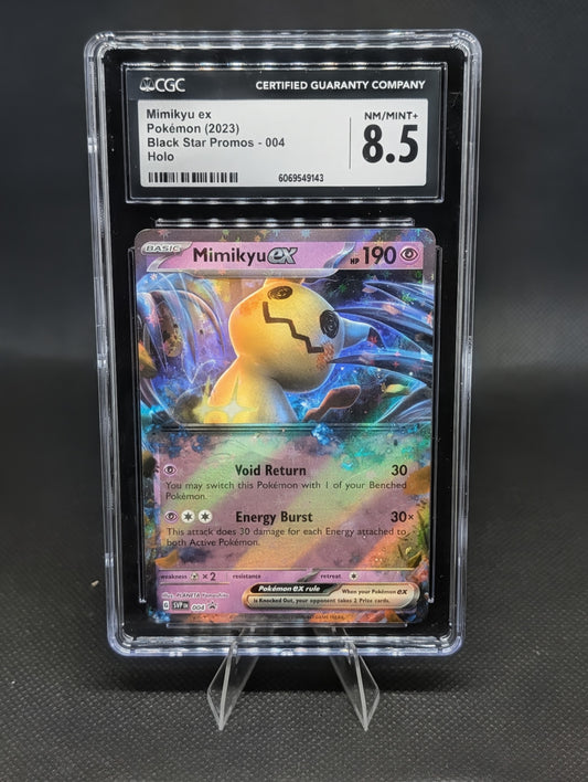 Mimikyu EX Black Star Promos # 004 CGC 8.5 Holo