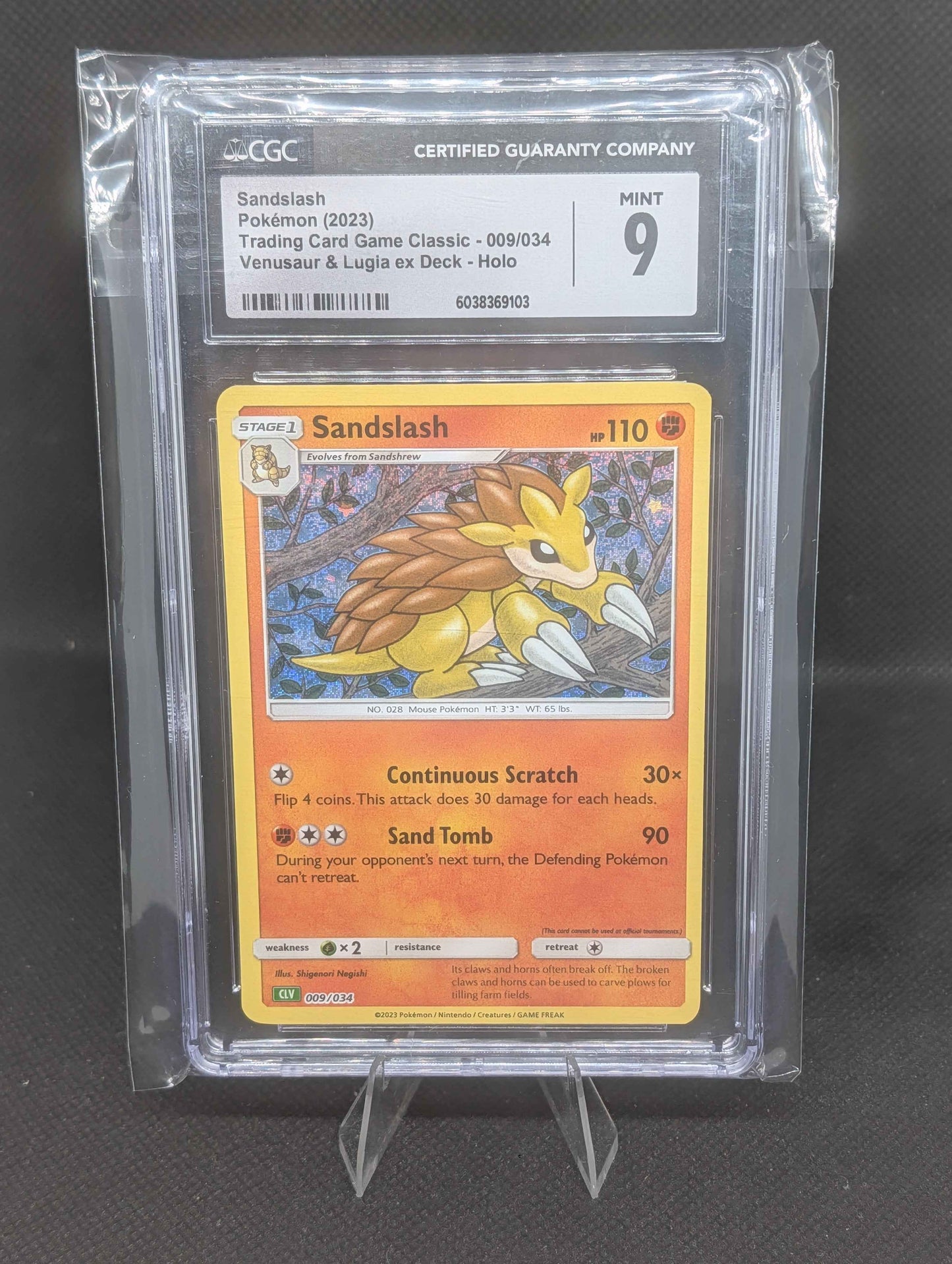 Sandslash Slab!