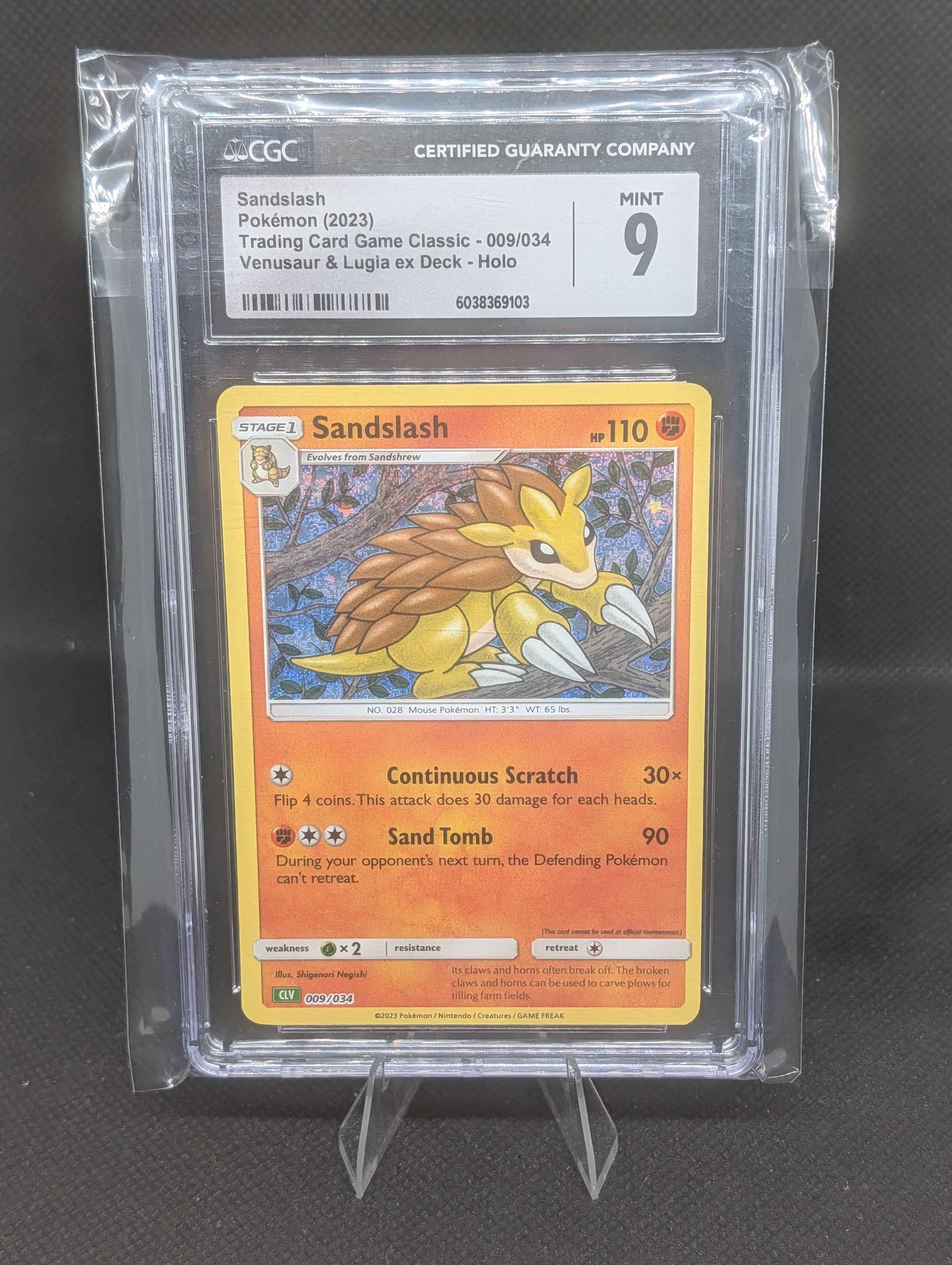 Sandslash Slab!