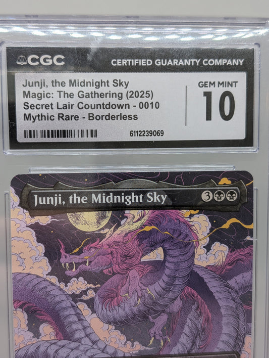 Junji Midnight Sky CGC 10 Gem Mint – Secret Lair Countdown Kit Collectible