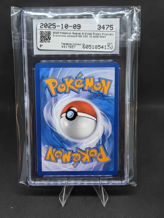 Jolteon Black Star Promo CGC 10