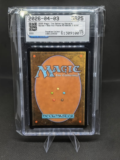 spiderman Foil Plains #0189 – Magic: The Gathering, CGC 9