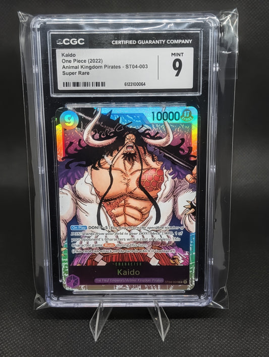 Discover the 2022 Kaido Animal Kingdom Pirates Card - CGC 9 MINT!