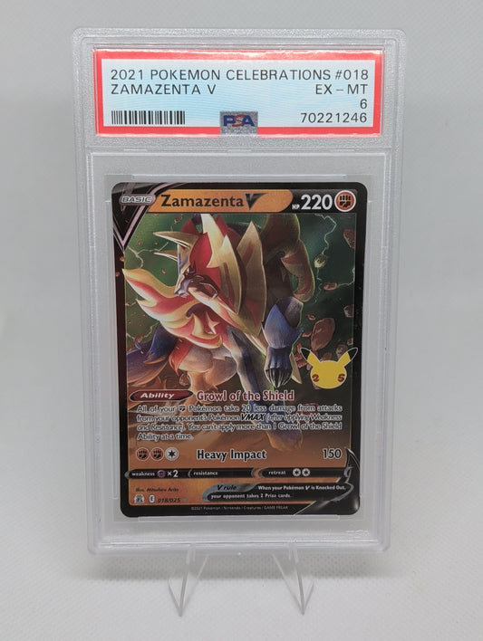 Zamazenta V 018/025 PSA 6