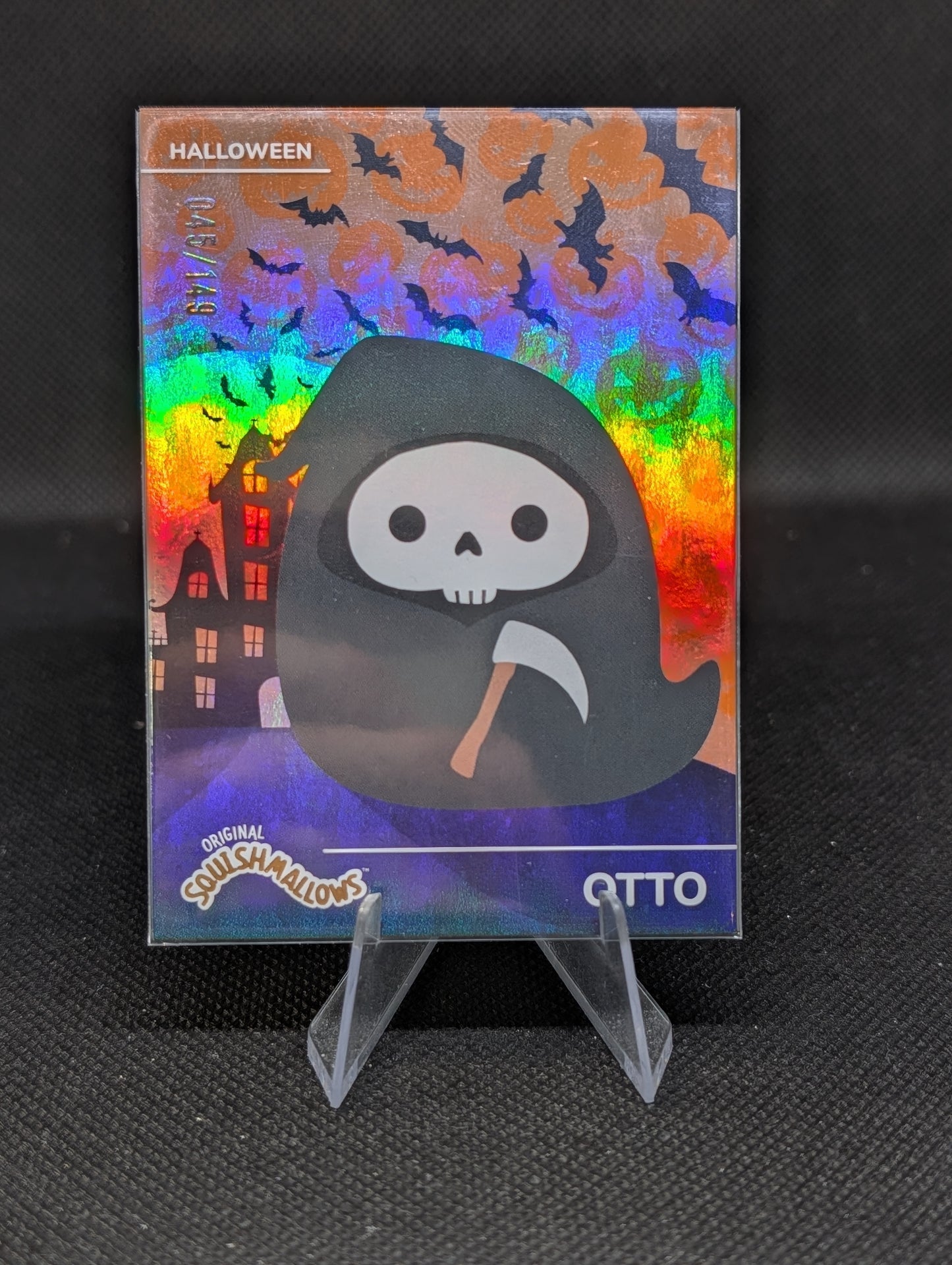 Panini Squishmallow Halloween Otto #78 Serialized 045/149