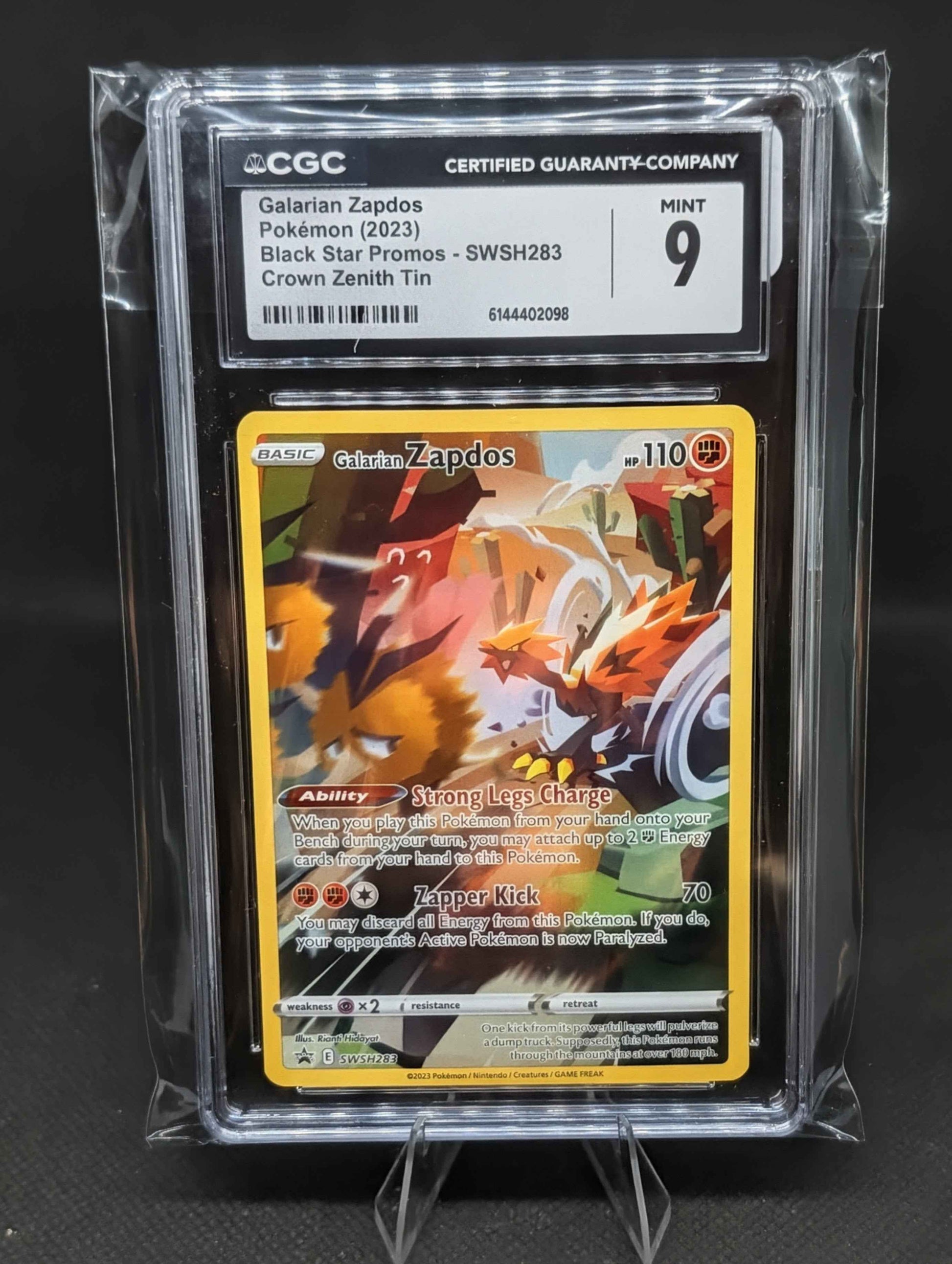 Galarian Zapdos CGC 9