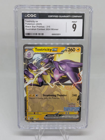 Toxtricity EX #215 Ganador del Concurso de Ilustración 2024 CGC 9