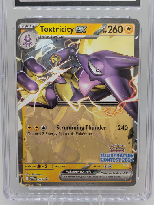 Toxtricity EX - 2024 Illustration Contest Winner, CGC 9