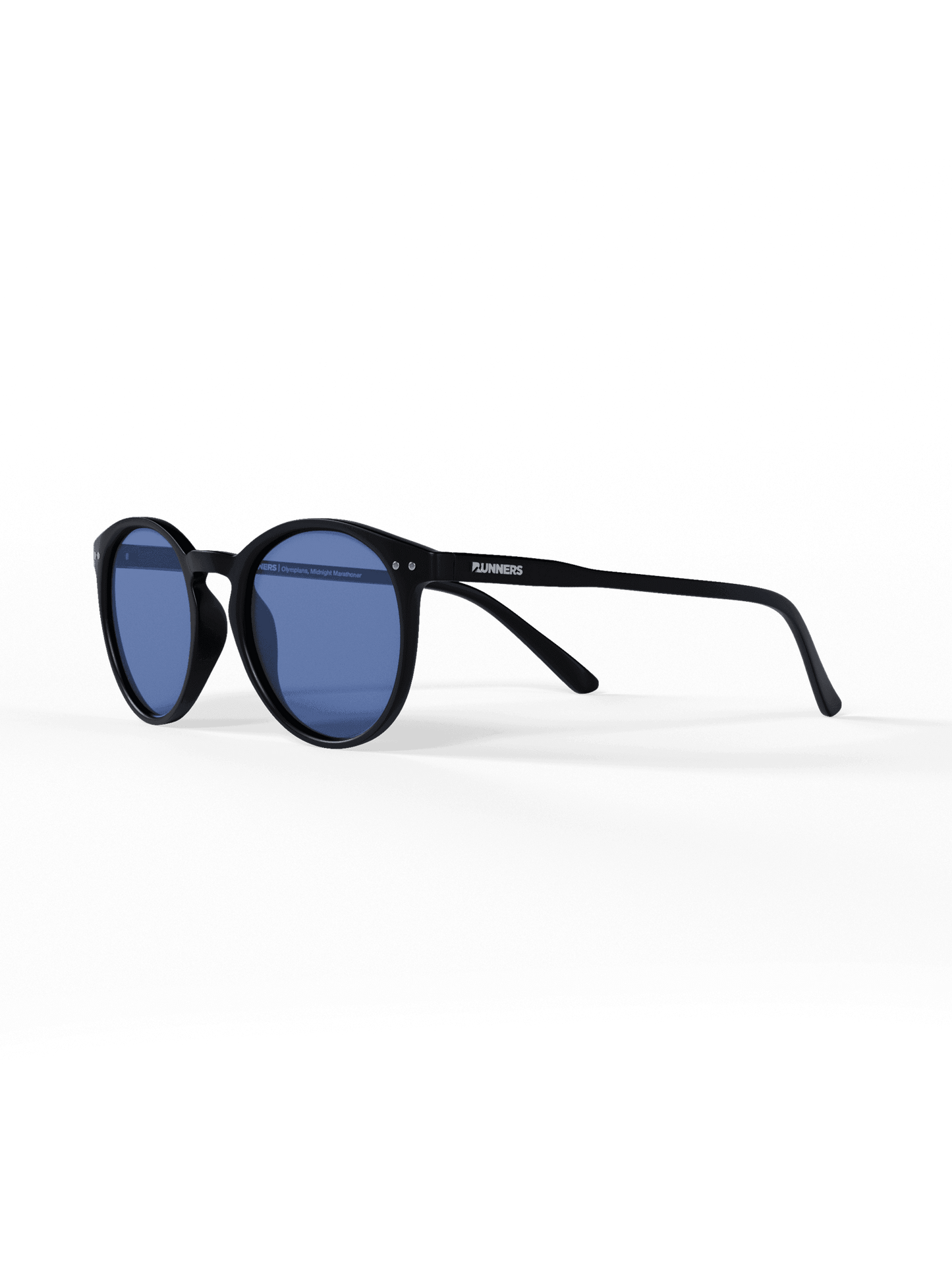 Lunettes de soleil rondes noires polarisées - UV400 pour hommes et femmes