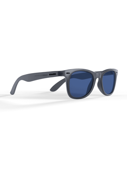 Gray Square Sport Sunglasses - Polarized UV400 for Men & Women