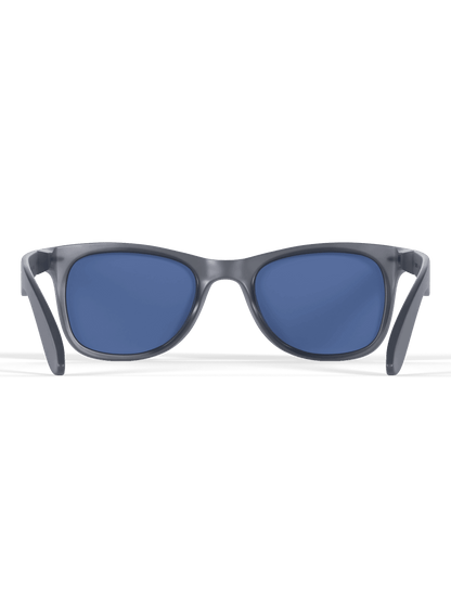 Gray Square Sport Sunglasses - Polarized UV400 for Men & Women