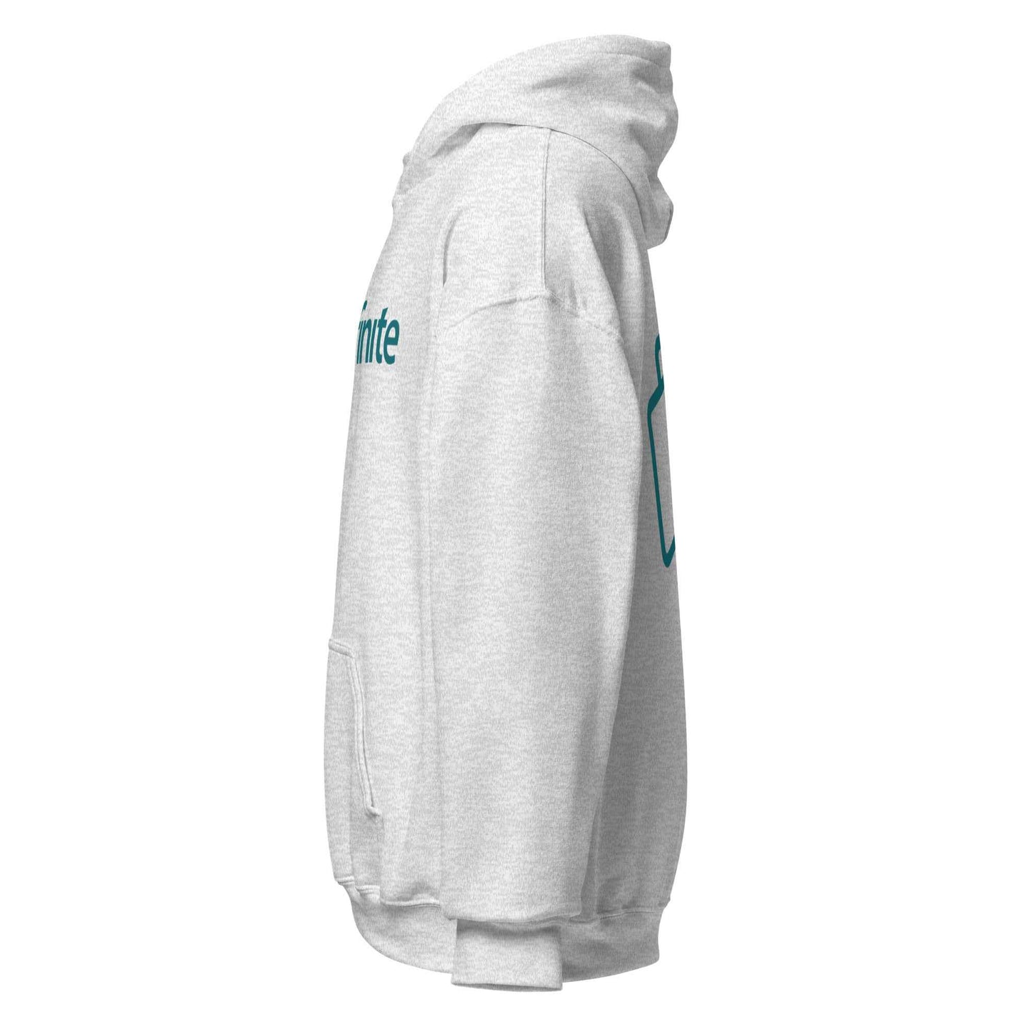Grinfinite Cards! Unisex Hoodie w/QR code on sleeve