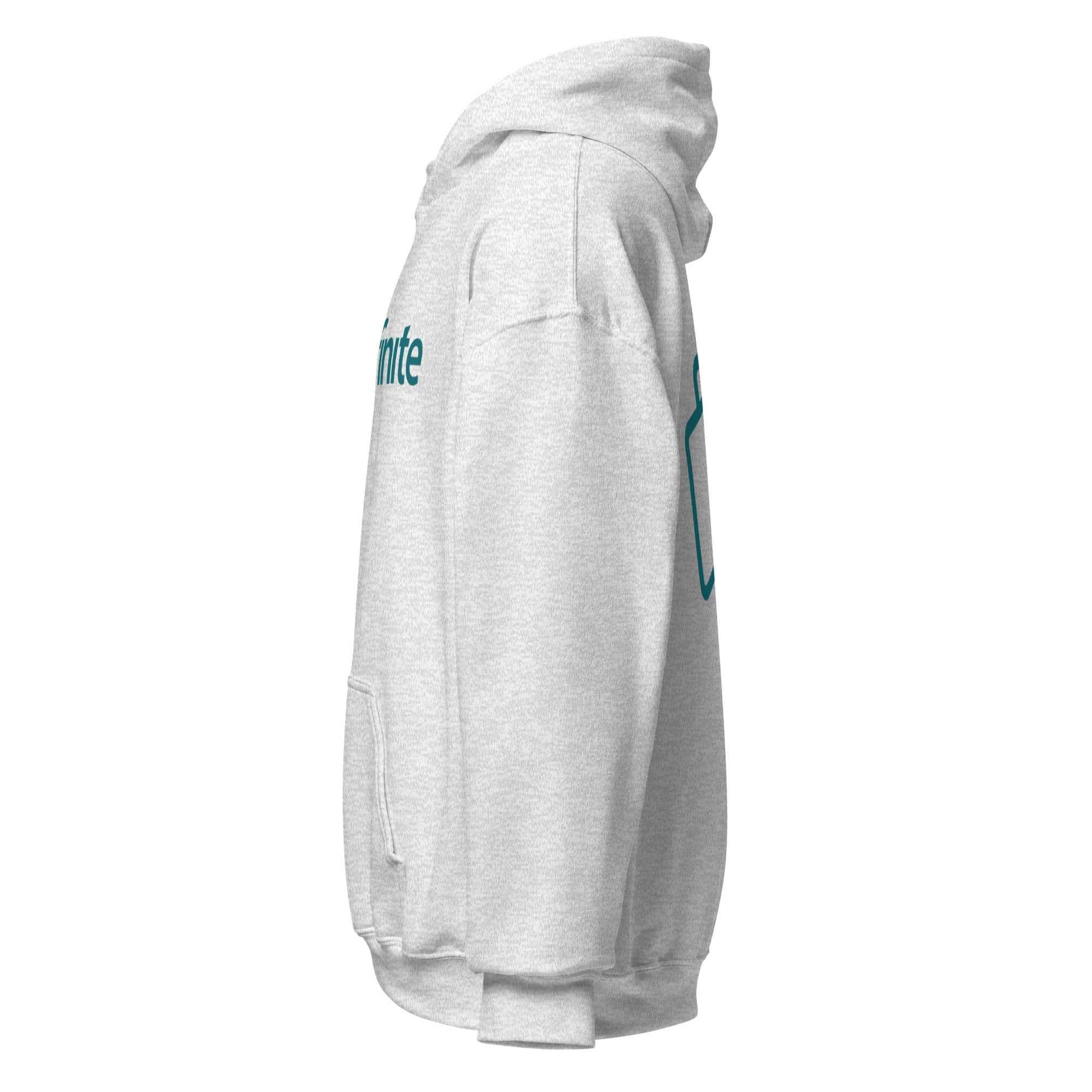 Grinfinite Cards! Unisex Hoodie w/QR code on sleeve