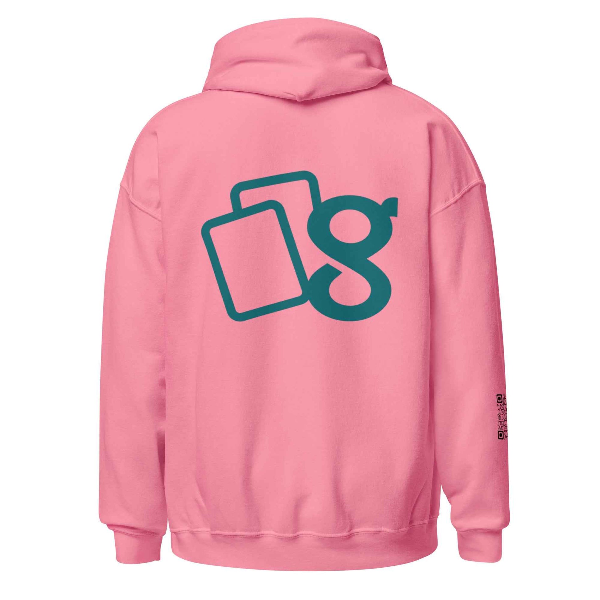 Grinfinite Cards! Unisex Hoodie w/QR code on sleeve