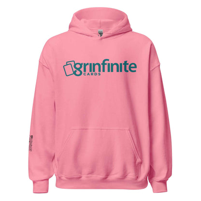 Grinfinite Cards! Unisex Hoodie w/QR code on sleeve