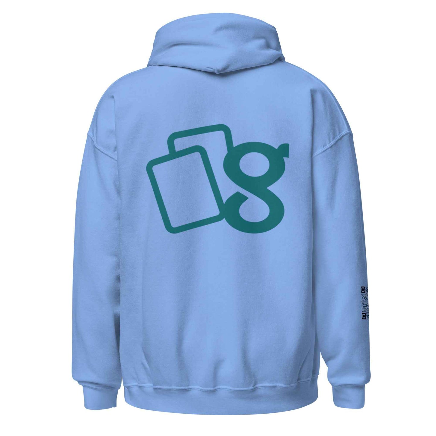 Grinfinite Cards! Unisex Hoodie w/QR code on sleeve