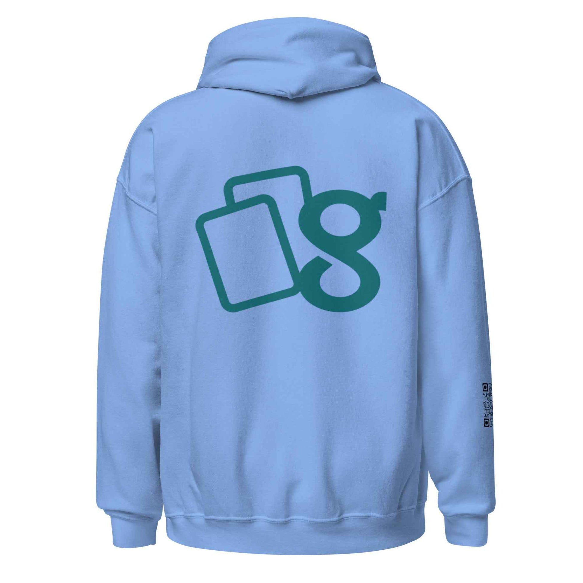 Grinfinite Cards! Unisex Hoodie w/QR code on sleeve