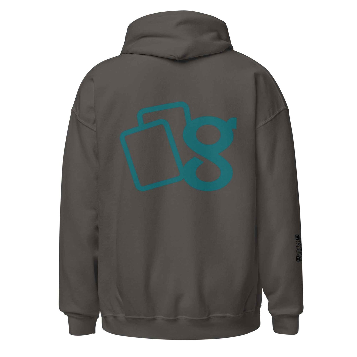 Grinfinite Cards! Unisex Hoodie w/QR code on sleeve