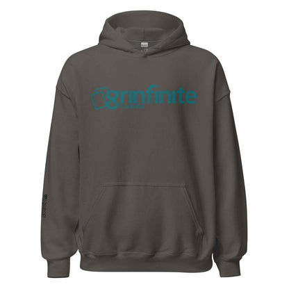 Grinfinite Cards! Unisex Hoodie w/QR code on sleeve